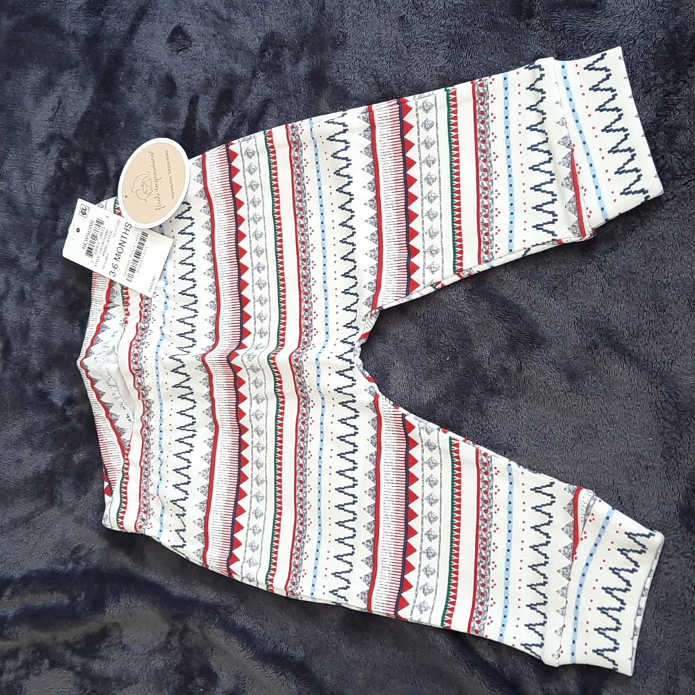 3 for $30. Fair Isle printed joggers